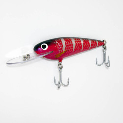 4″ Original Barra (Shallow Diver) – Red Pearl / Silver – Leads Lures